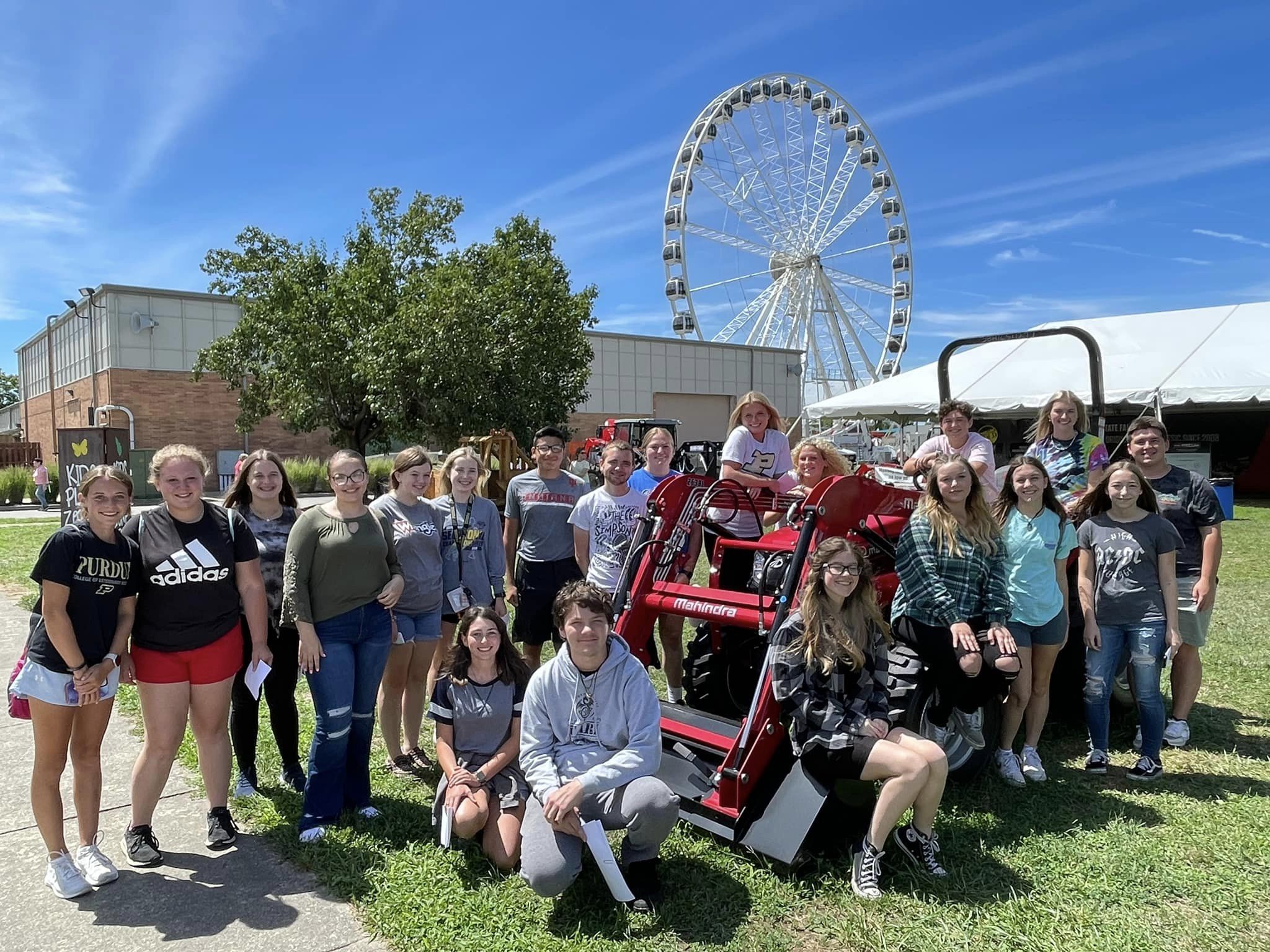 Veterinary Science Students at State Fair