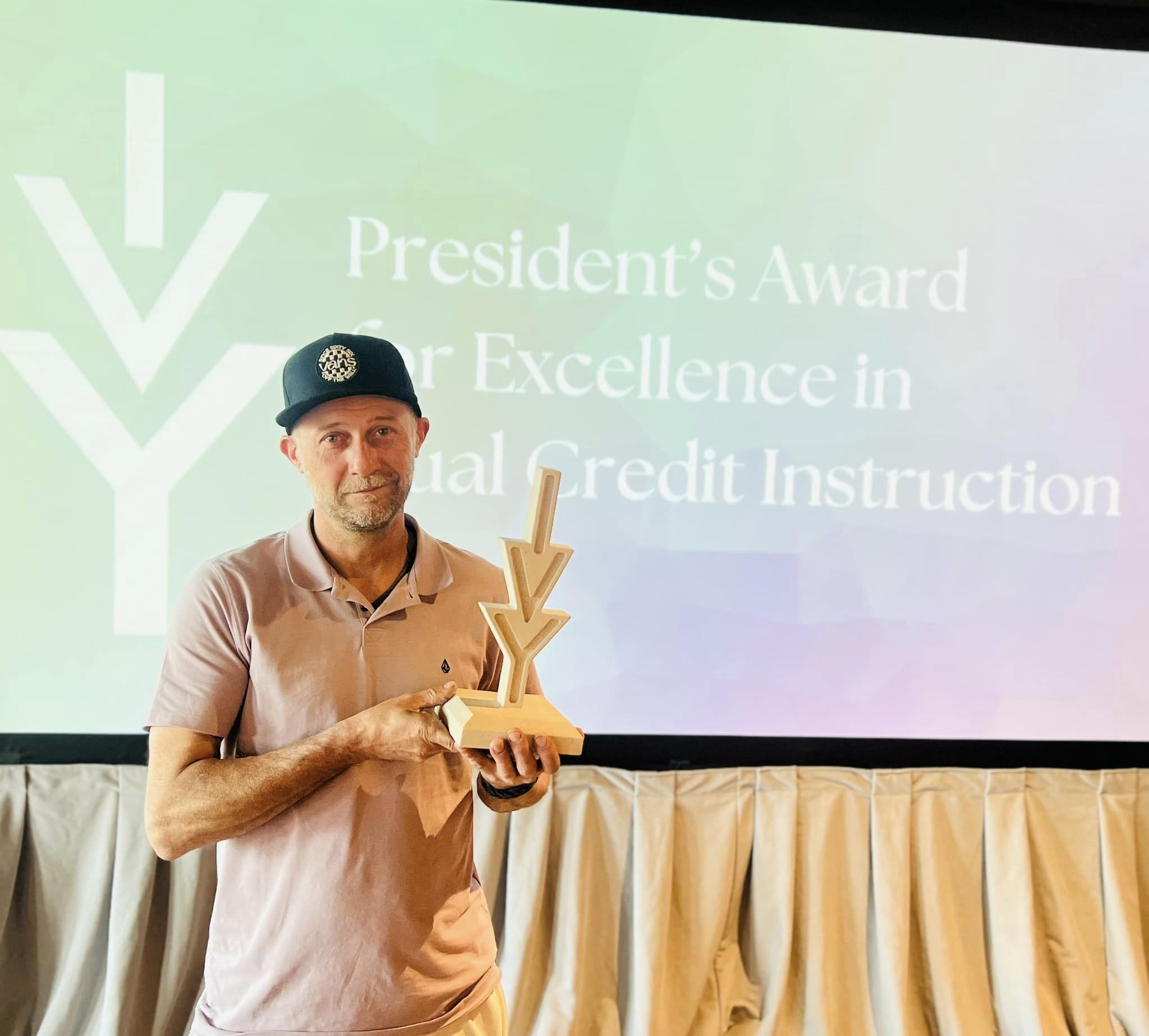 Instructor Perrin wins Ivy Tech Presidential Award