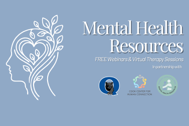 Mental Health Month - Free Webinars and Virtual Therapy Sessions