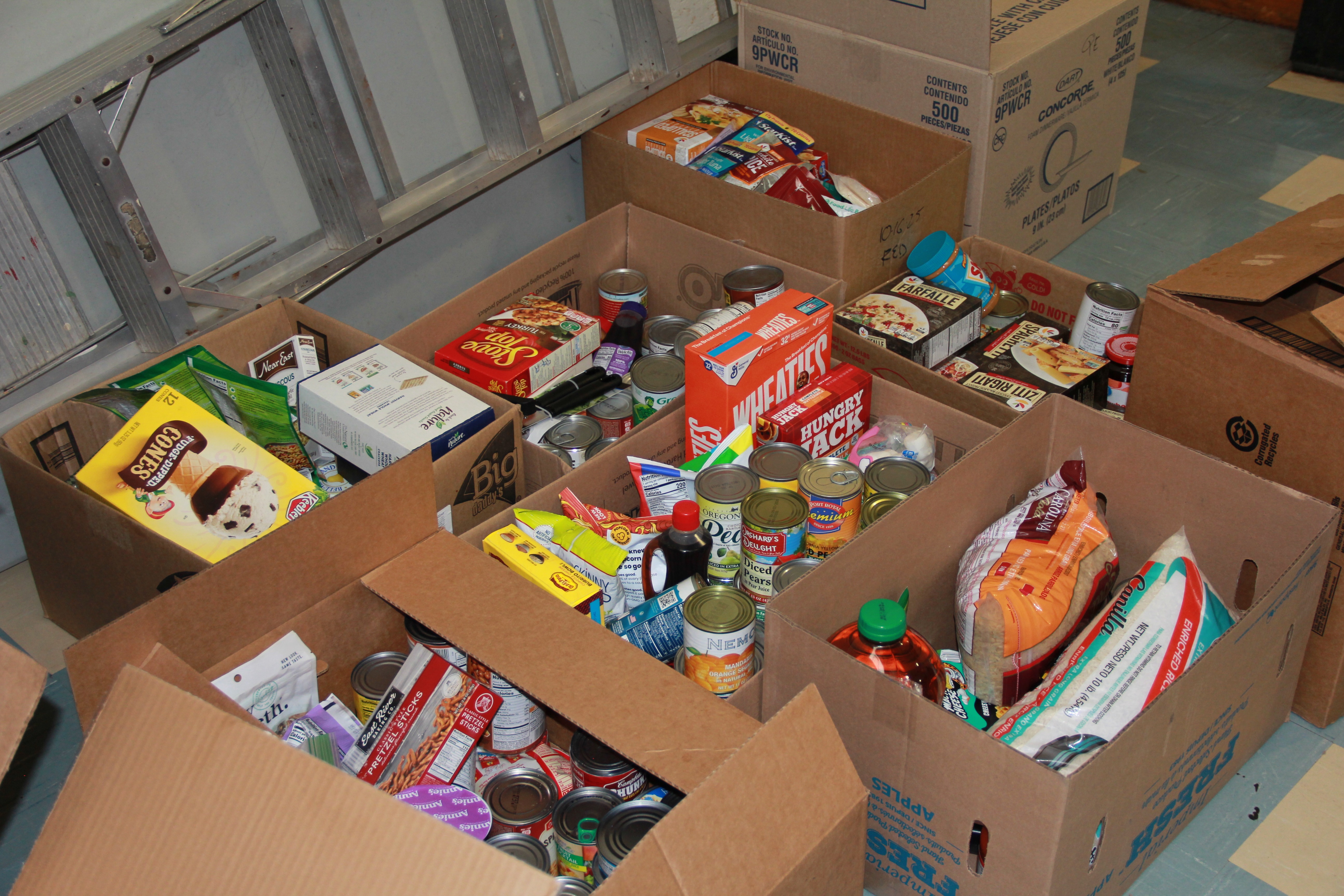 Thanksgiving food drive