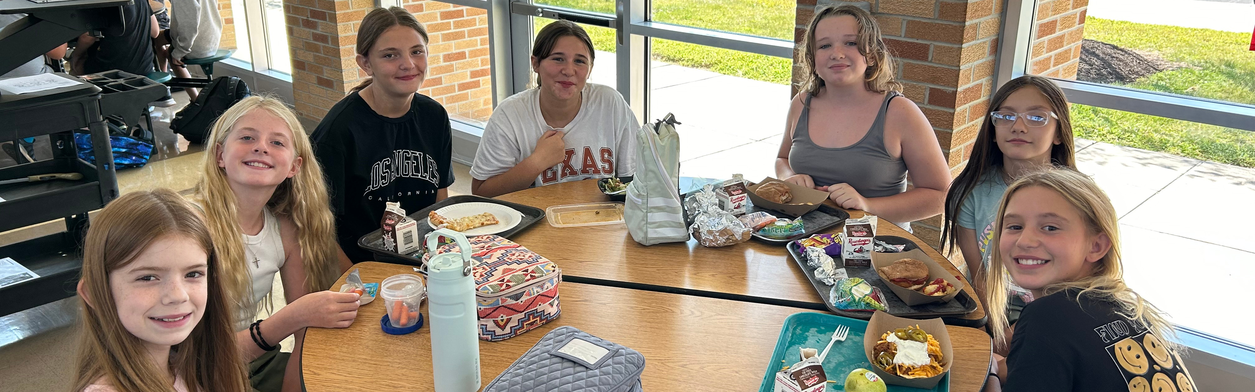 Students at Lunch