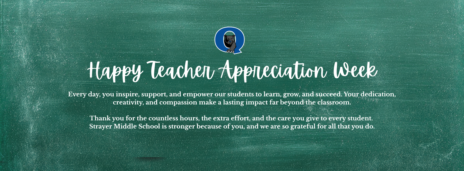 Happy Teacher Appreciation Week
