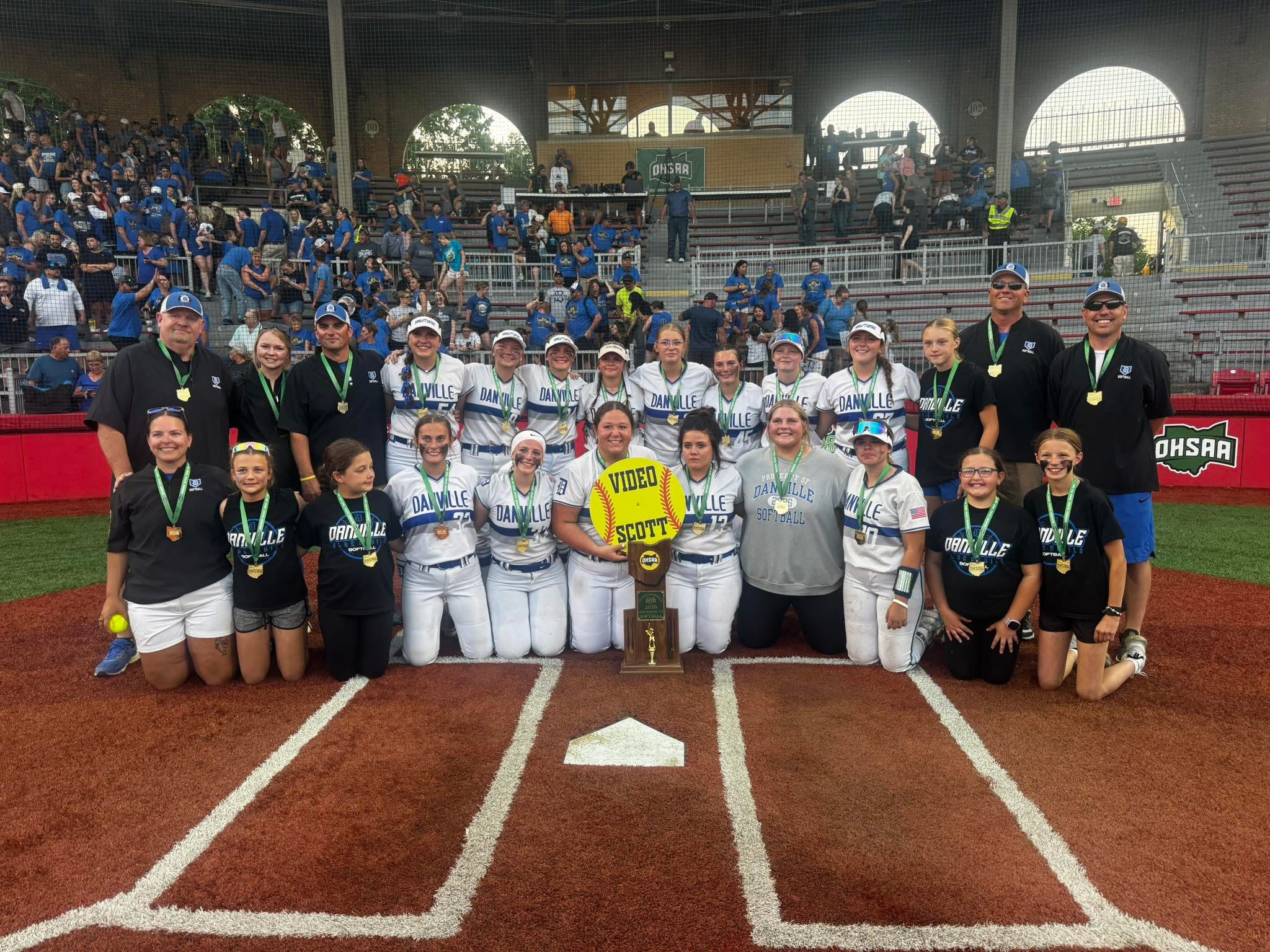 2026-2027 Danville Softball DVI State Champions