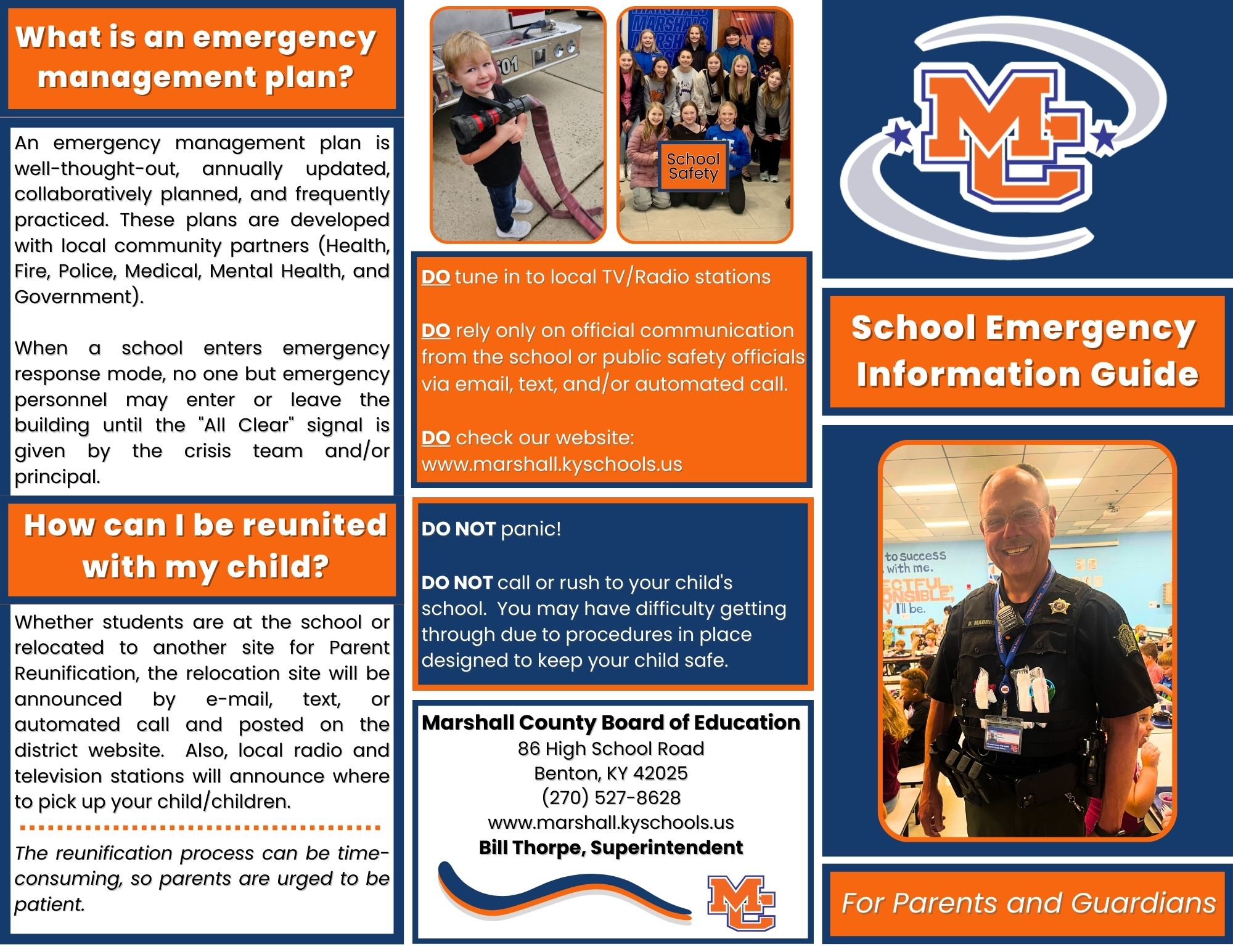 Emergency Brochure Page 1