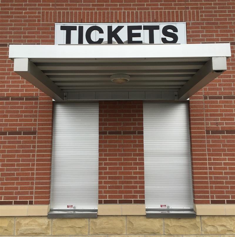 ticket booth at stadium