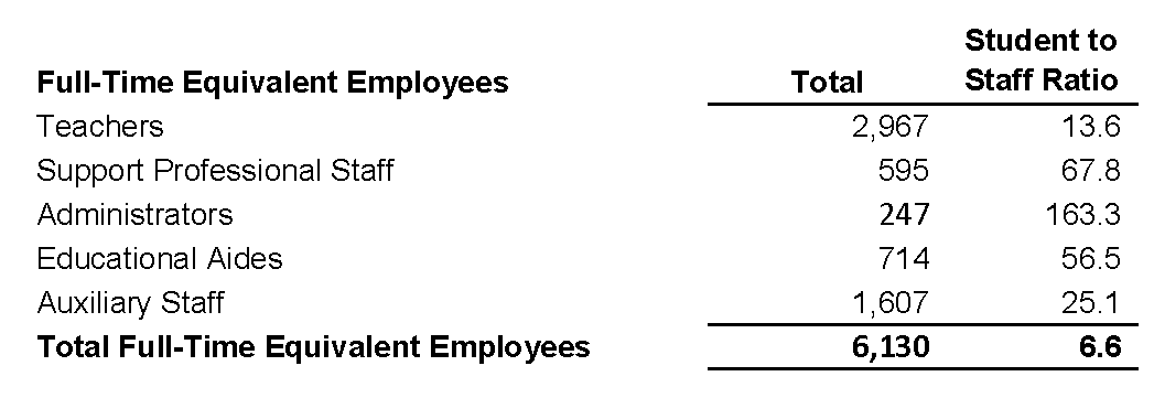 Full-Time Equivalent Employees Graph