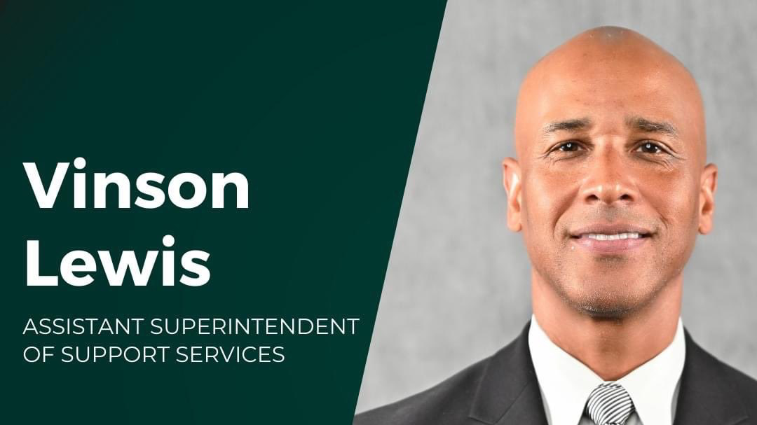 Vinson Lewis, current Kerr High School Principal, named Assistant Superintendent of Support Services