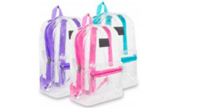 Yes. The backpack may have colored straps (see example). 
