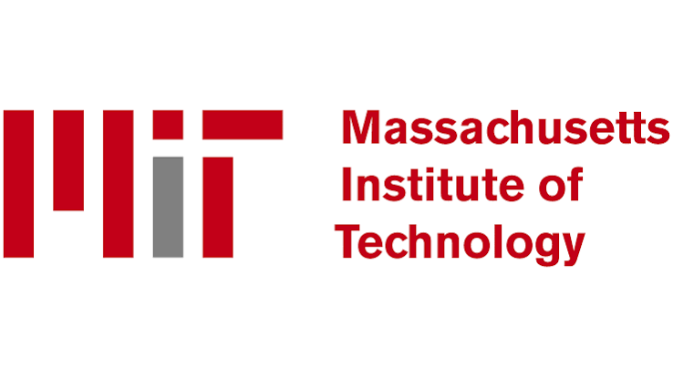 Red and gray MIT logo on white background. Text reads "Massachusetts Institute of Technology" in red.