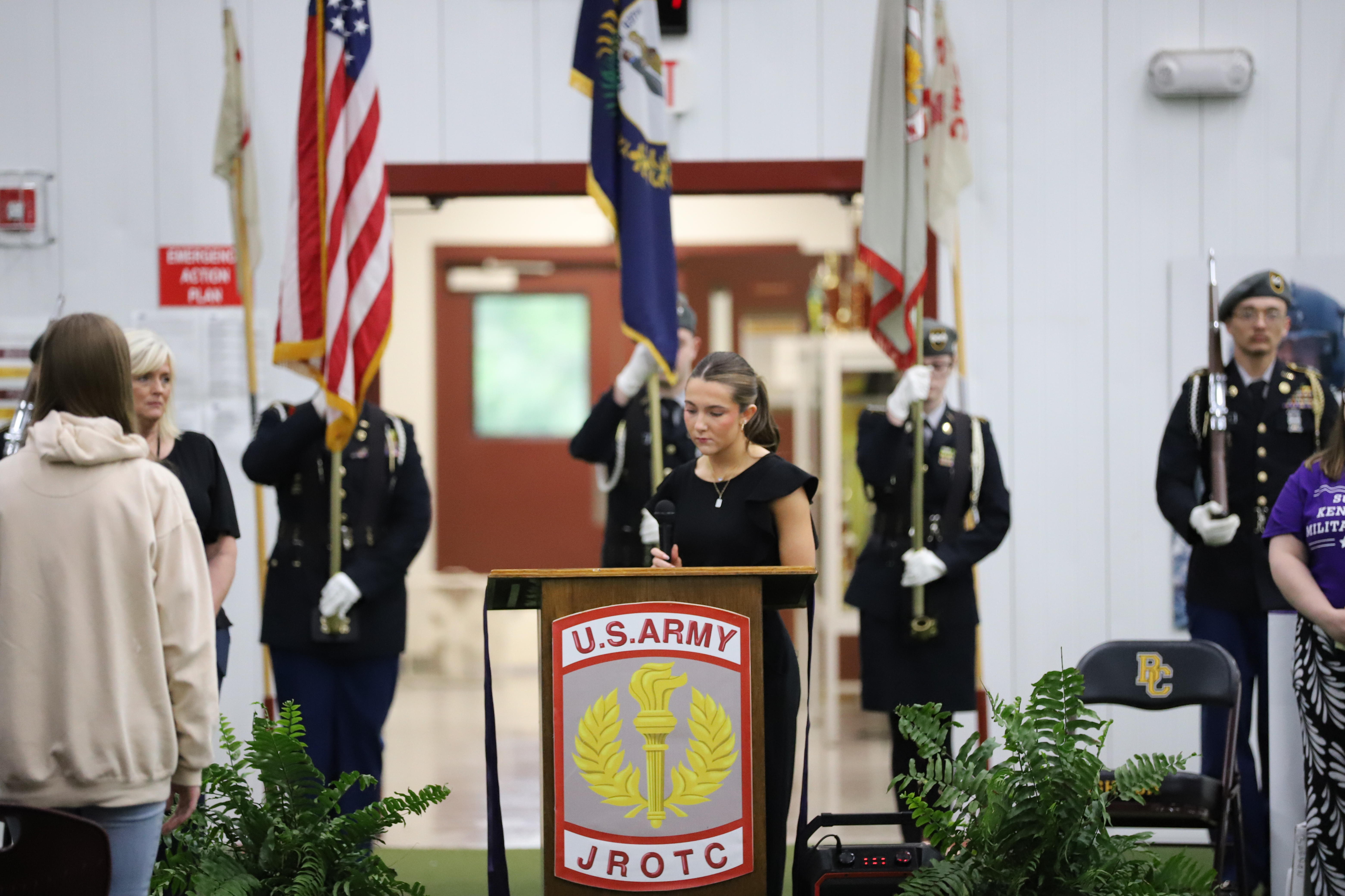 JROTC cadet participation