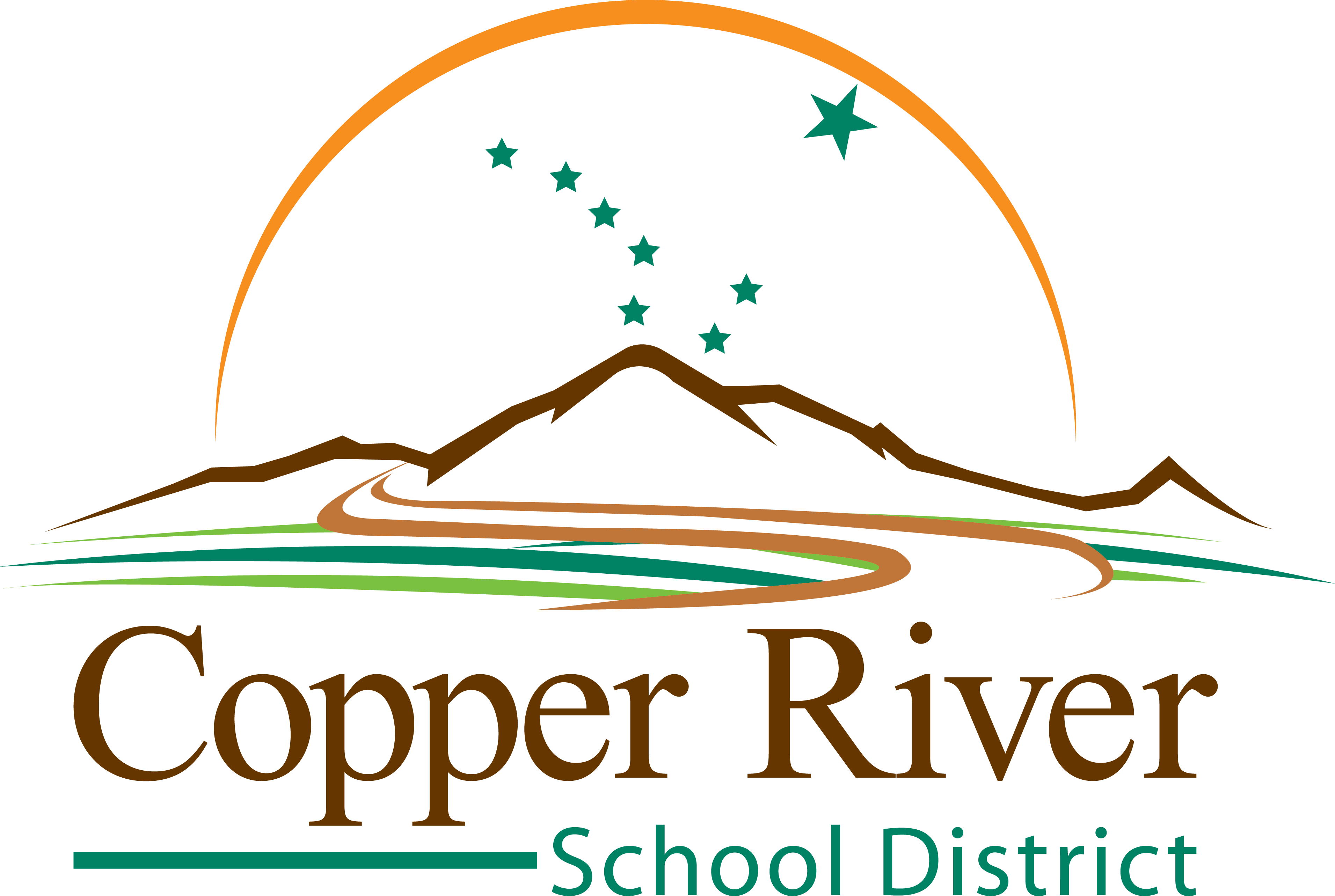 Copper River School District logo.