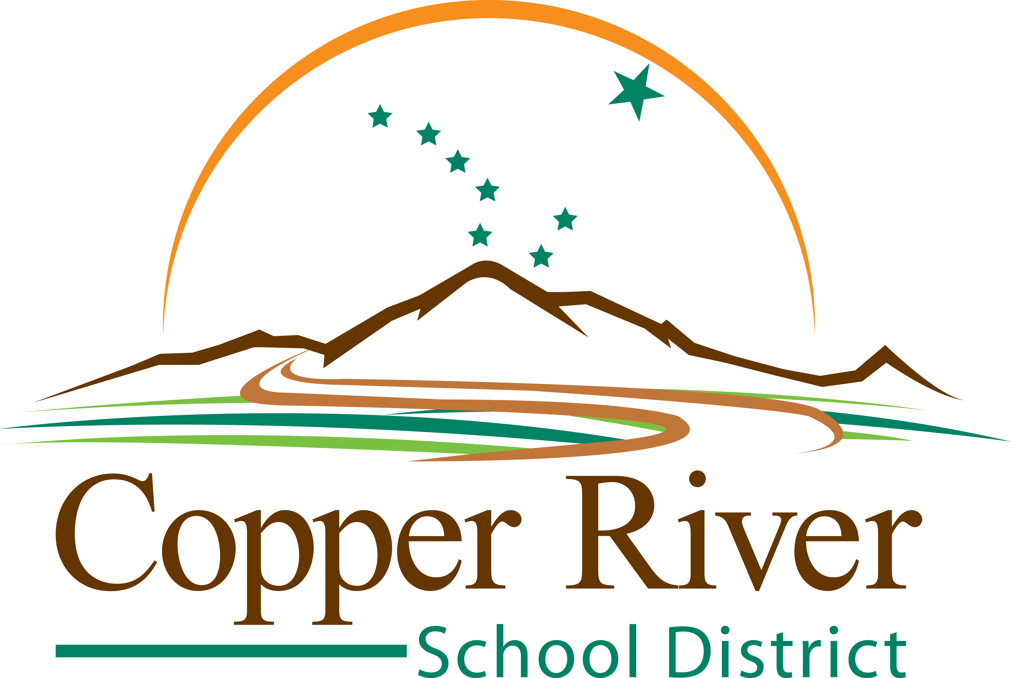 Copper River School District logo.