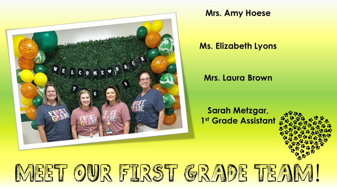 1st grade team 