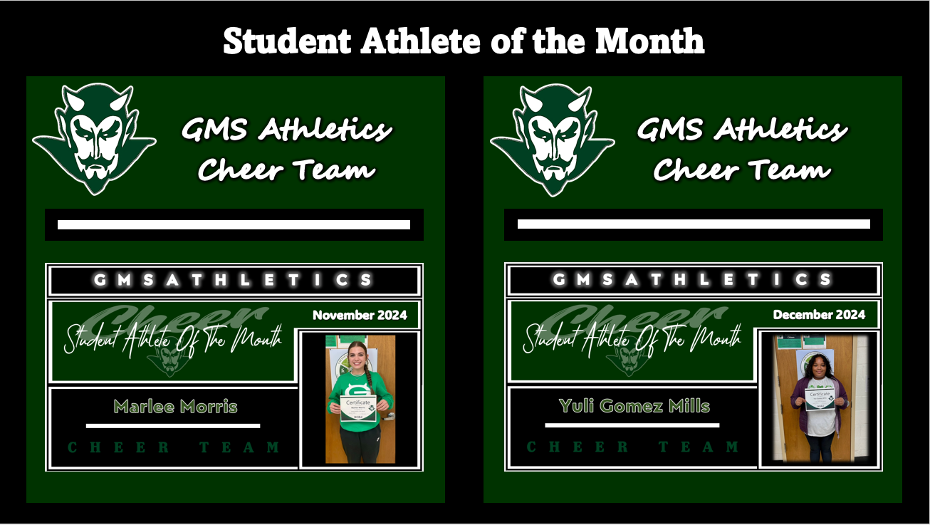 Student Athlete of the Month