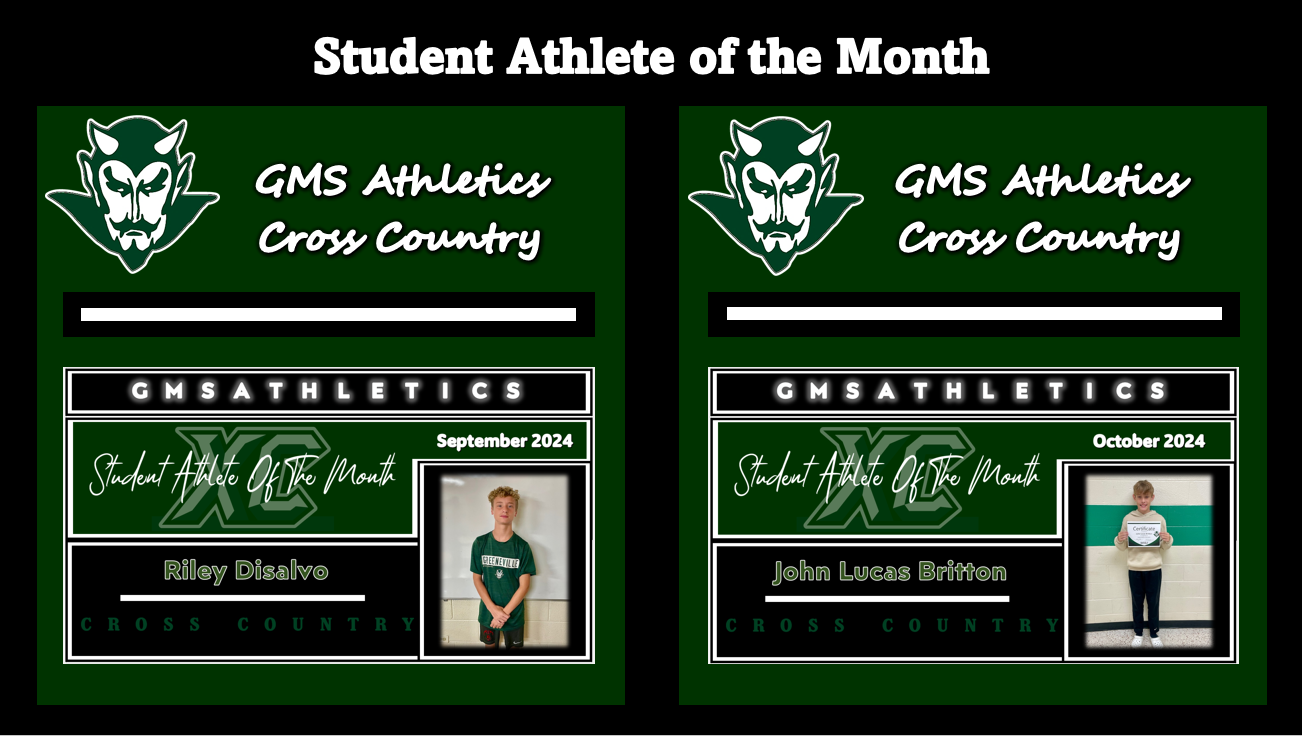 Student Athlete of the Month