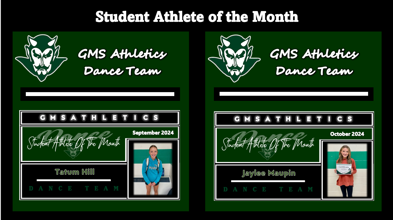 Student Athlete of the Month