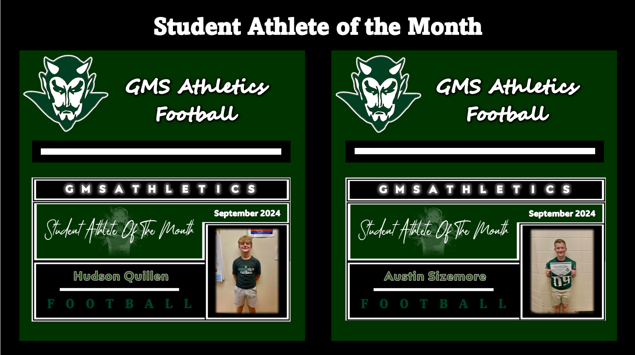 Student Athlete of the Month