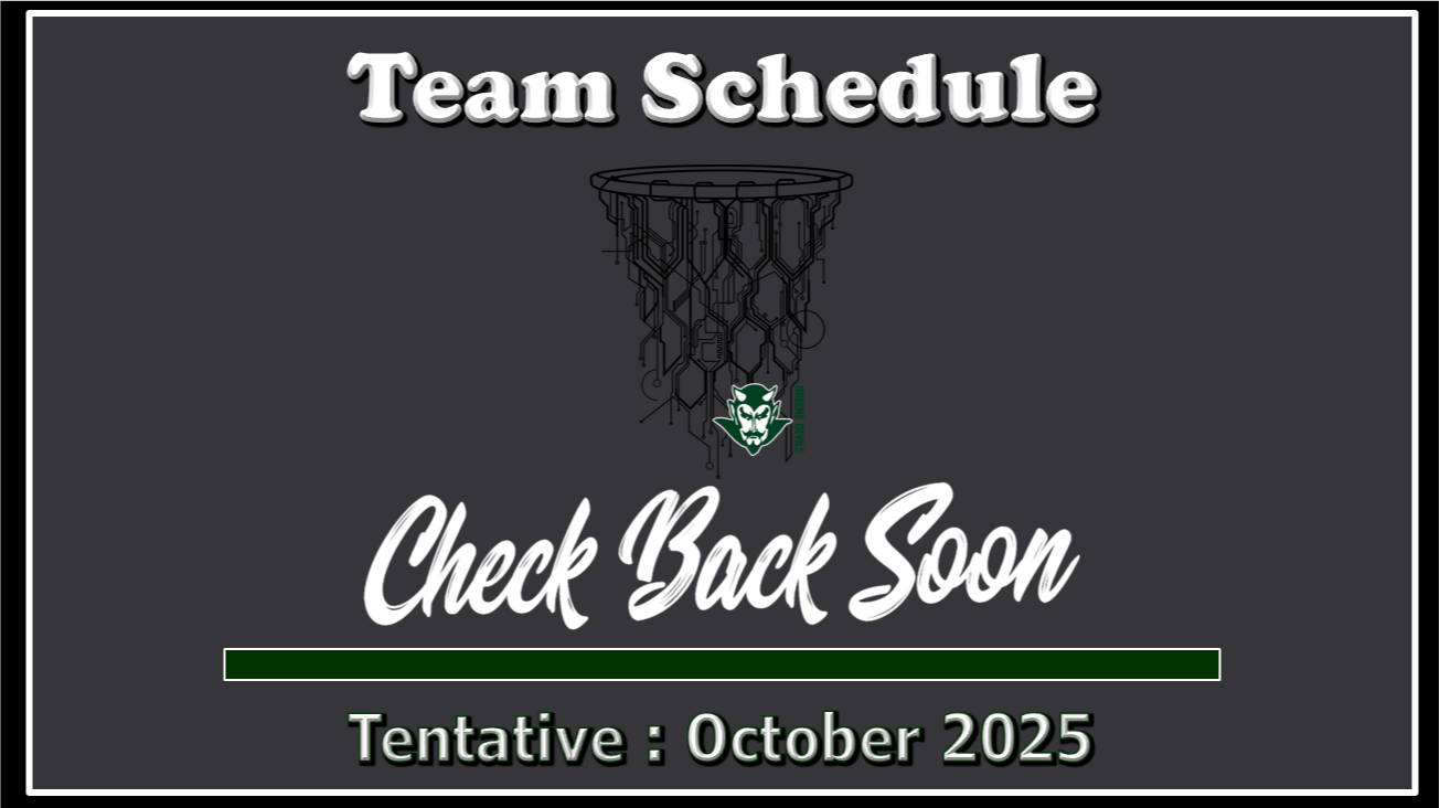 Boys' Basketball Schedule