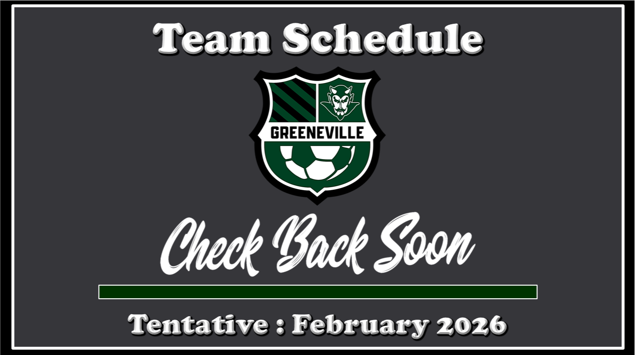 Boys' Soccer Schedule