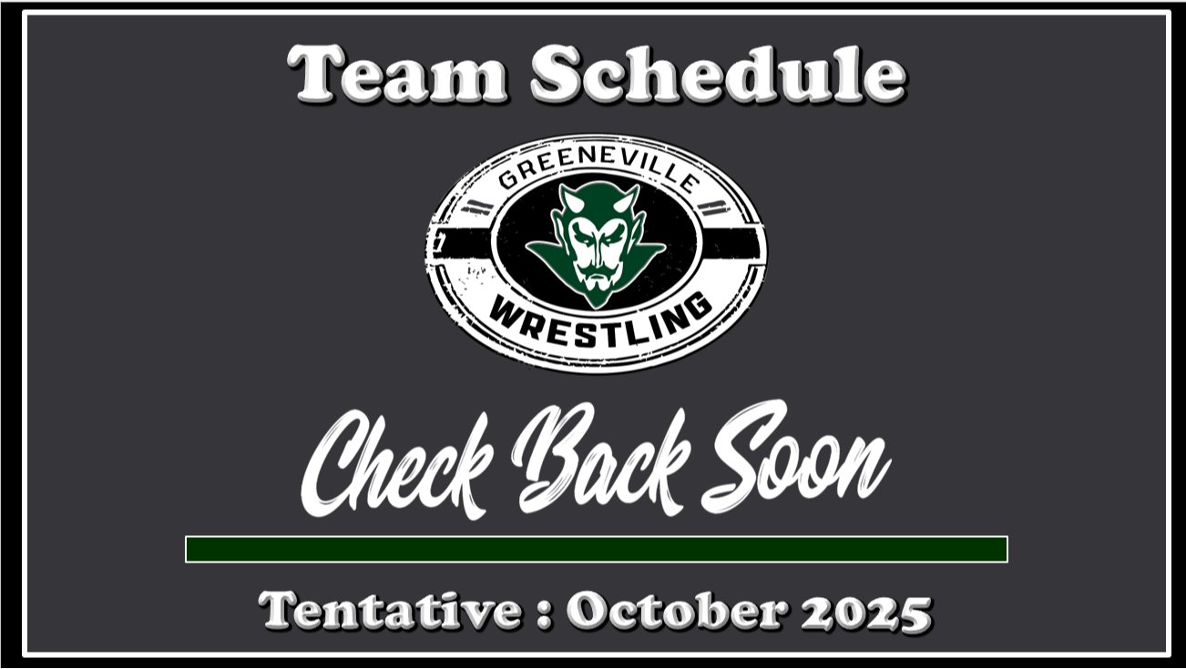 Wrestling Schedule