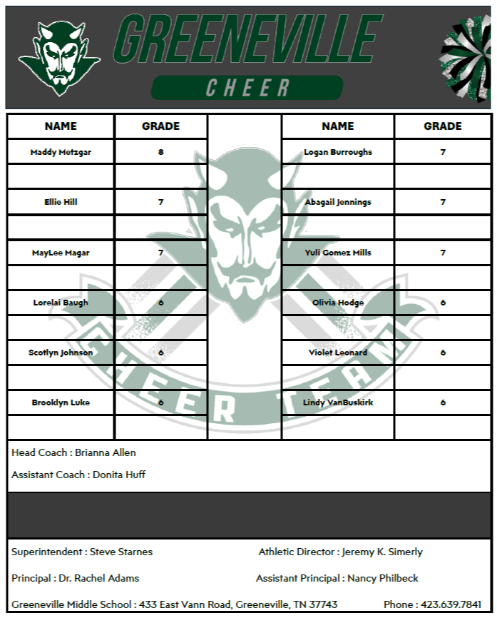 Cheer Team