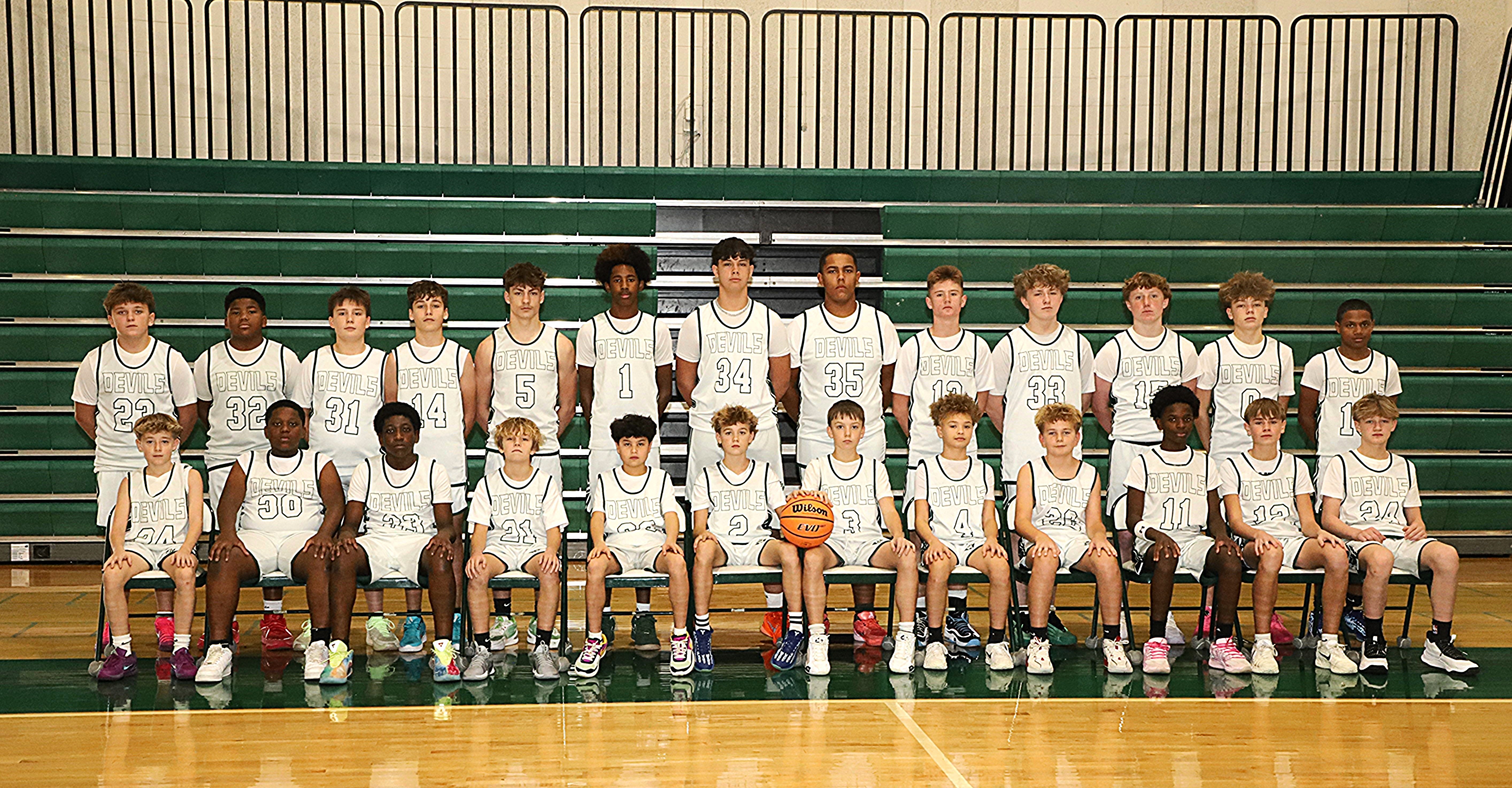 Boys' Basketball Team Picture