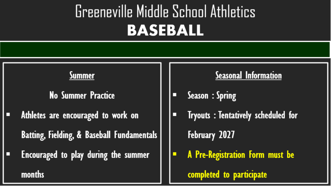 Summer Information
