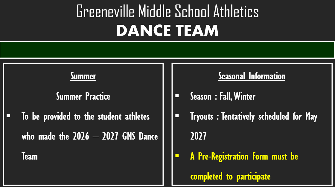 Summer Information