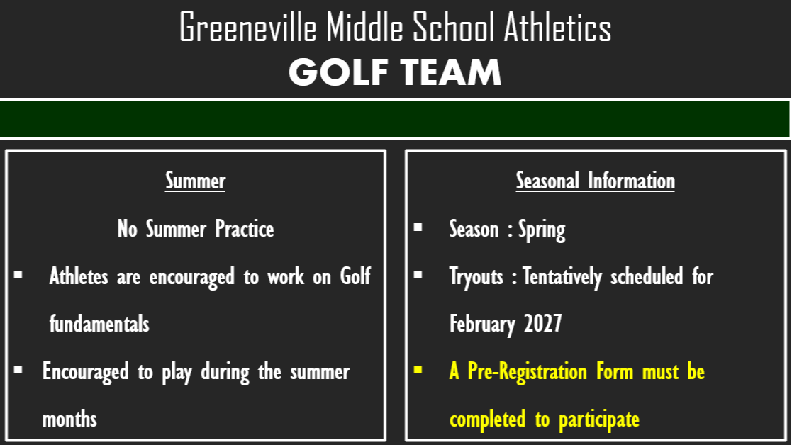 Summer Information