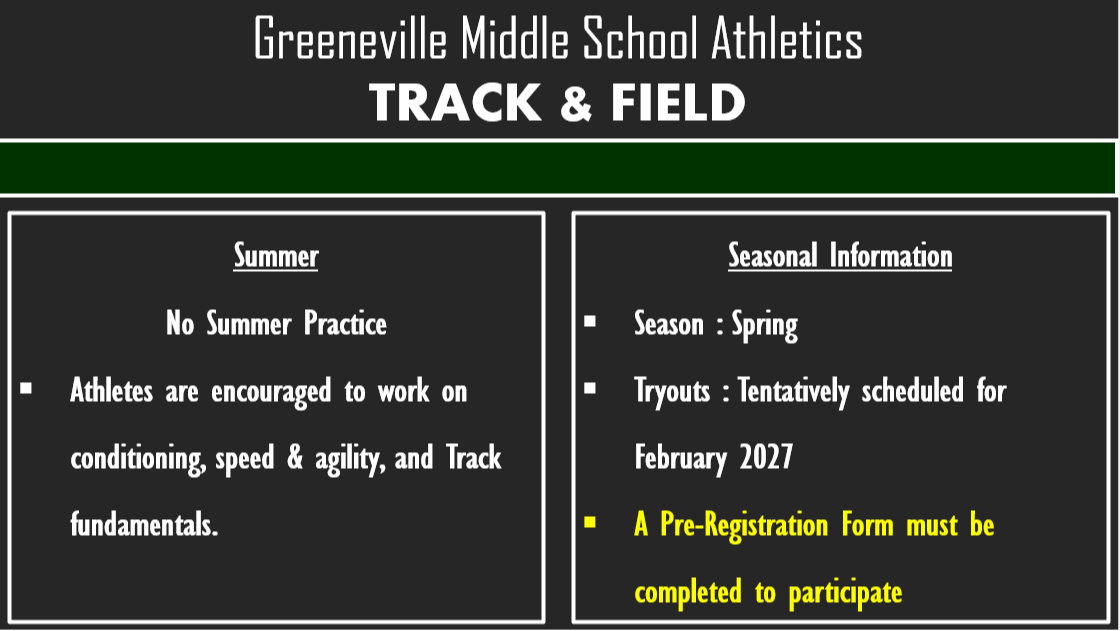 Summer Information