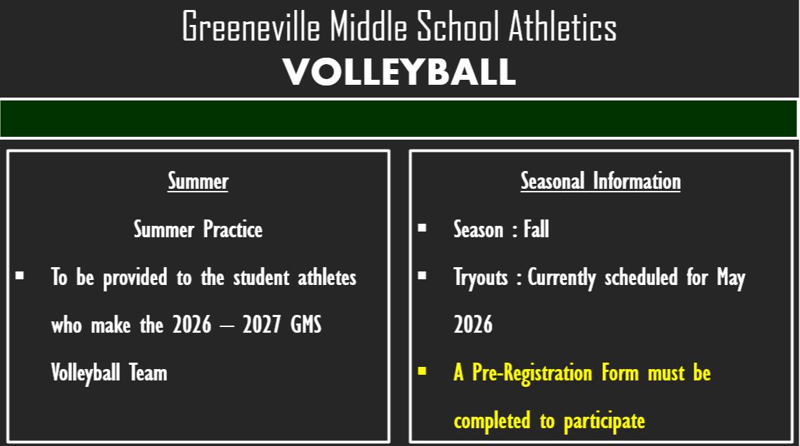 Summer Information