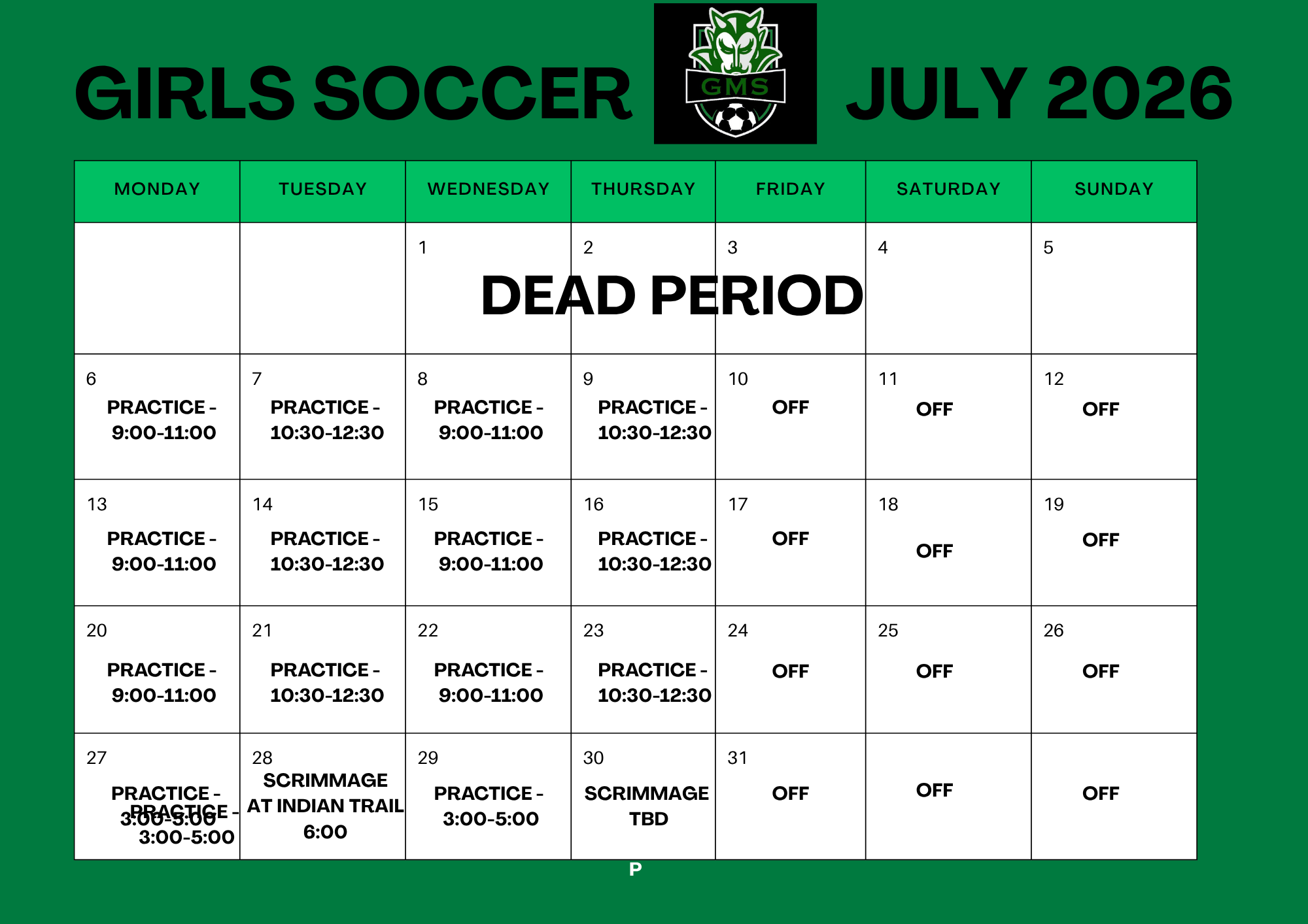 Summer Information