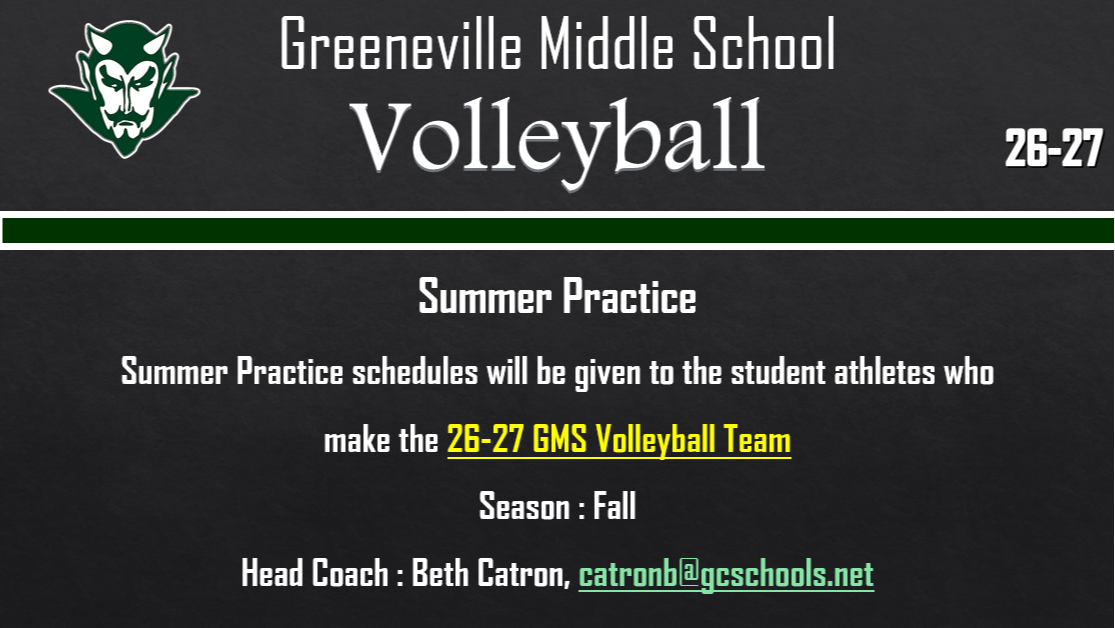 Summer Information