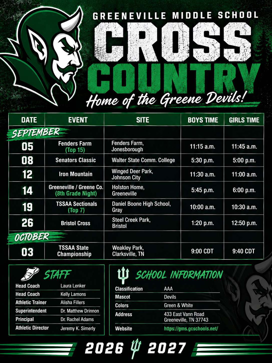Schedule