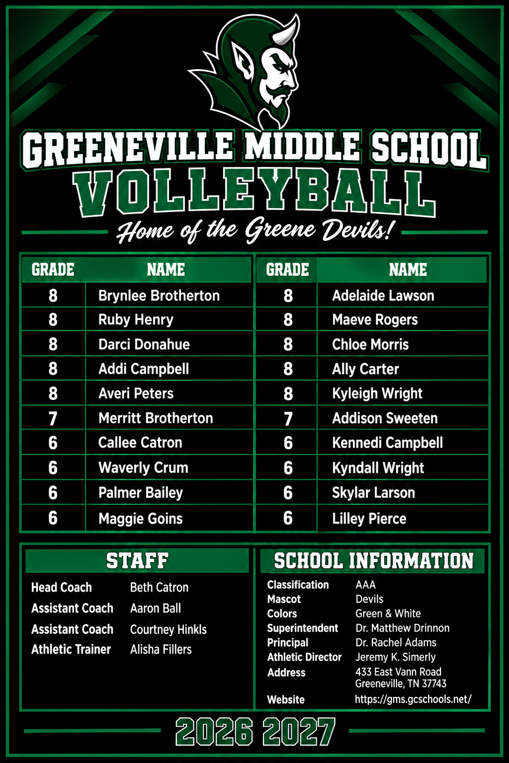 Roster