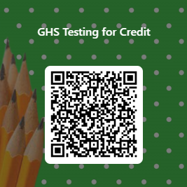 GHS Testing for credit QR