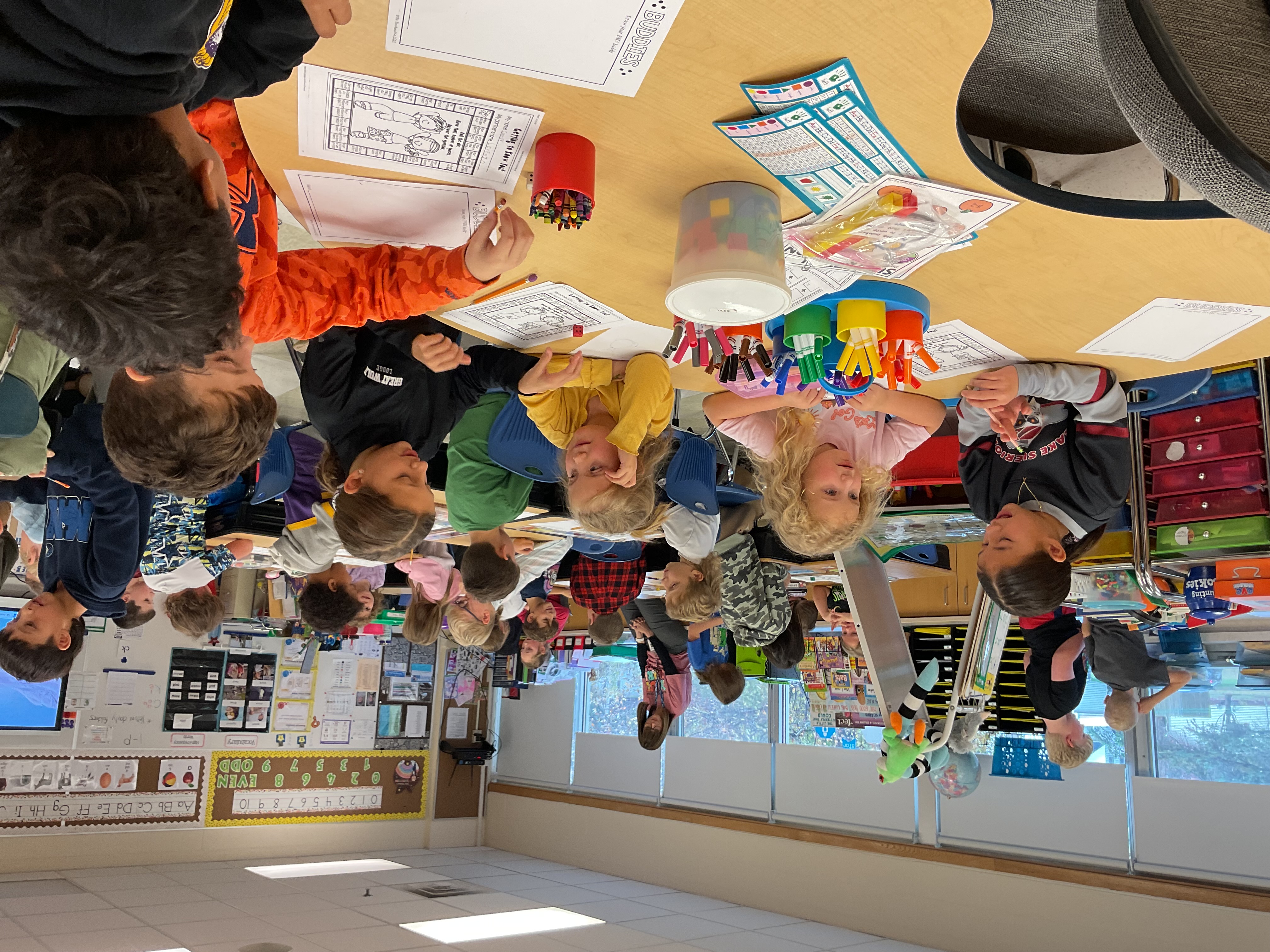 1st and 4th grade combined activity