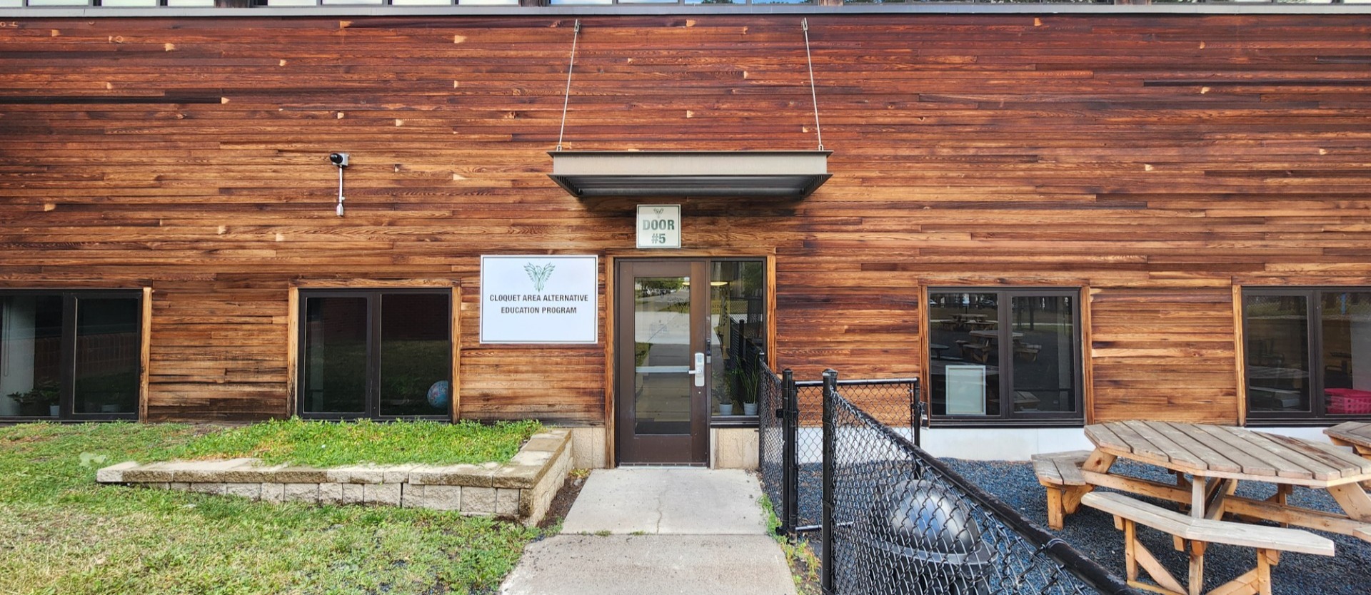 new entrance