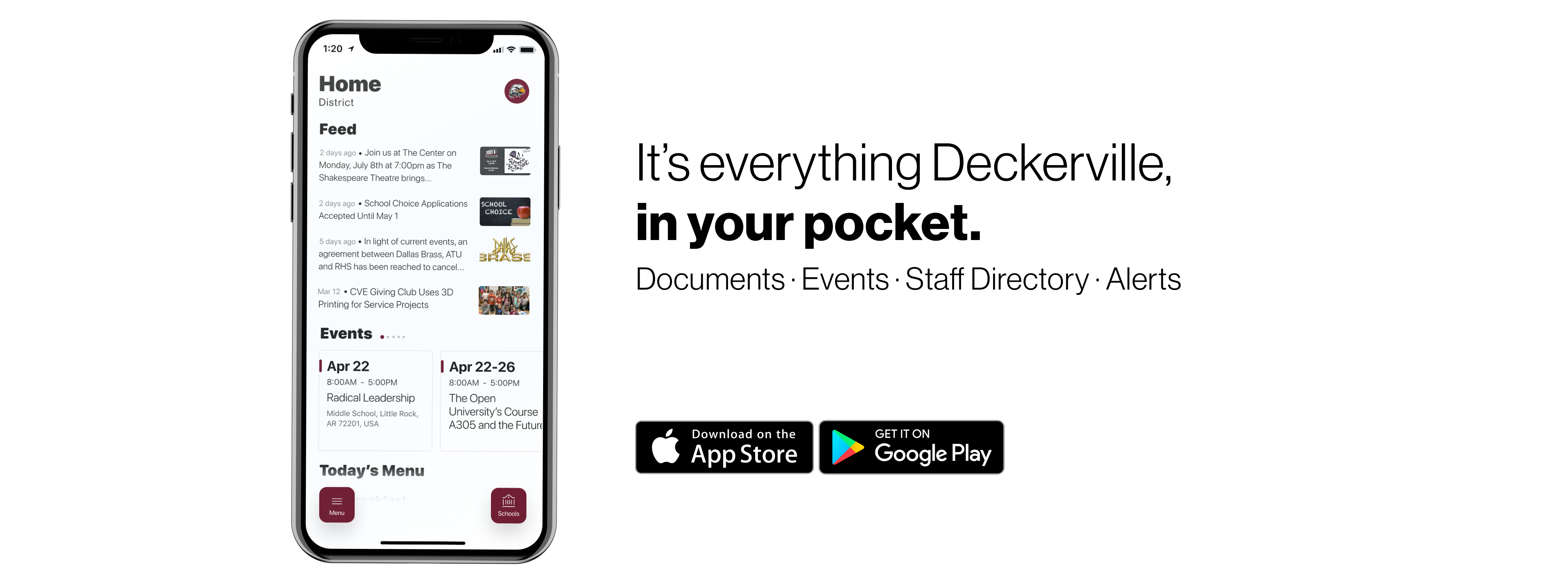 Everything Deckerville in your pocket