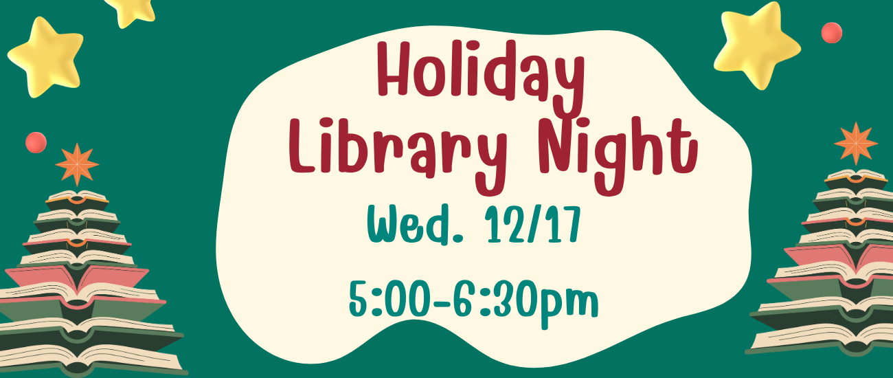 Christmas tree made of books