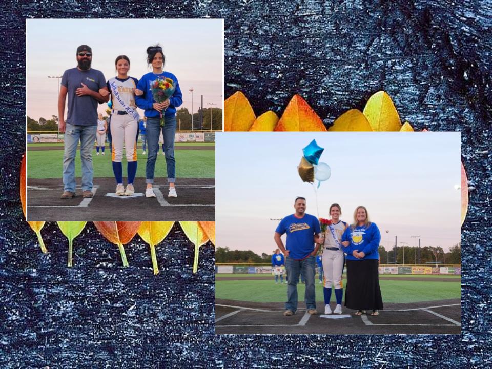 Softball senior night