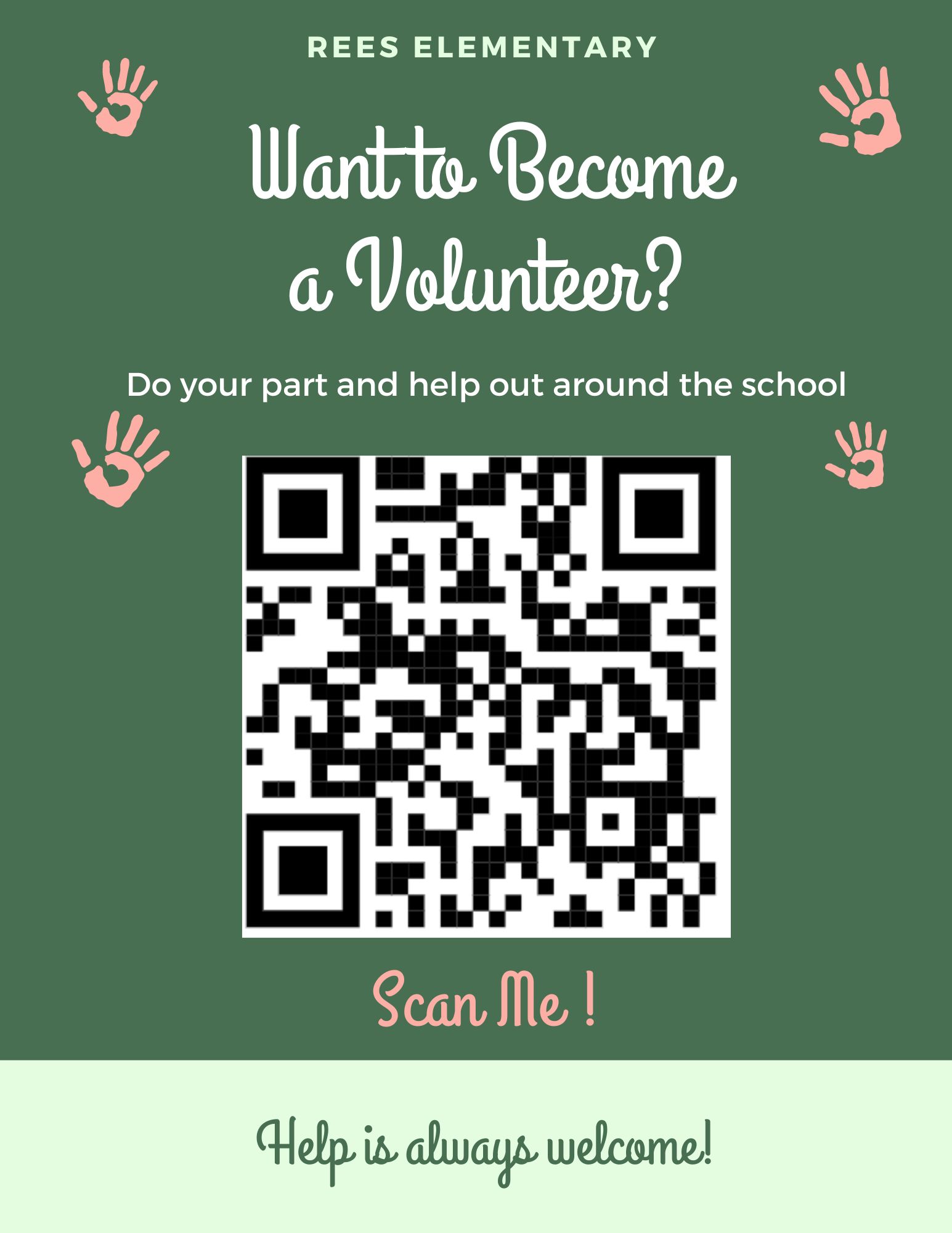 Want to volunteer?