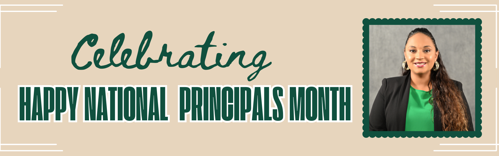 Celebrating Tiffany Robinson for National Principals Month