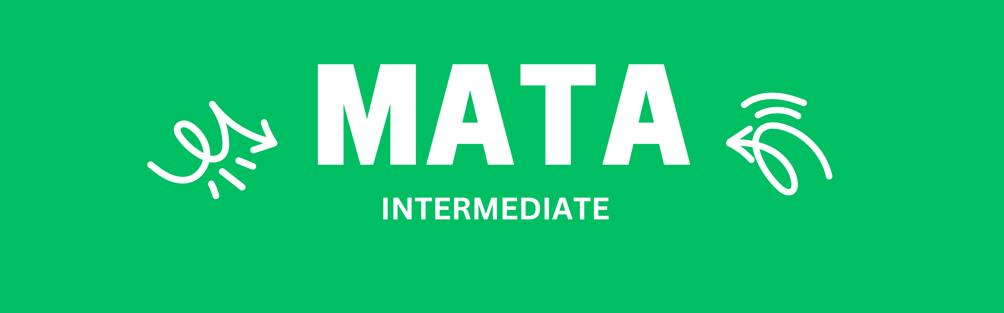 Mata Intermediate Banner