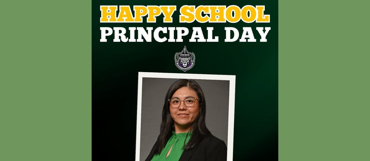 Happy Principals Day: Maria Gonzales-Rojas