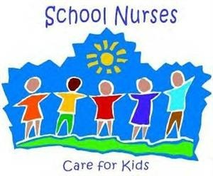 School Nurses Care for Kids image of kids holding hands facing the sun