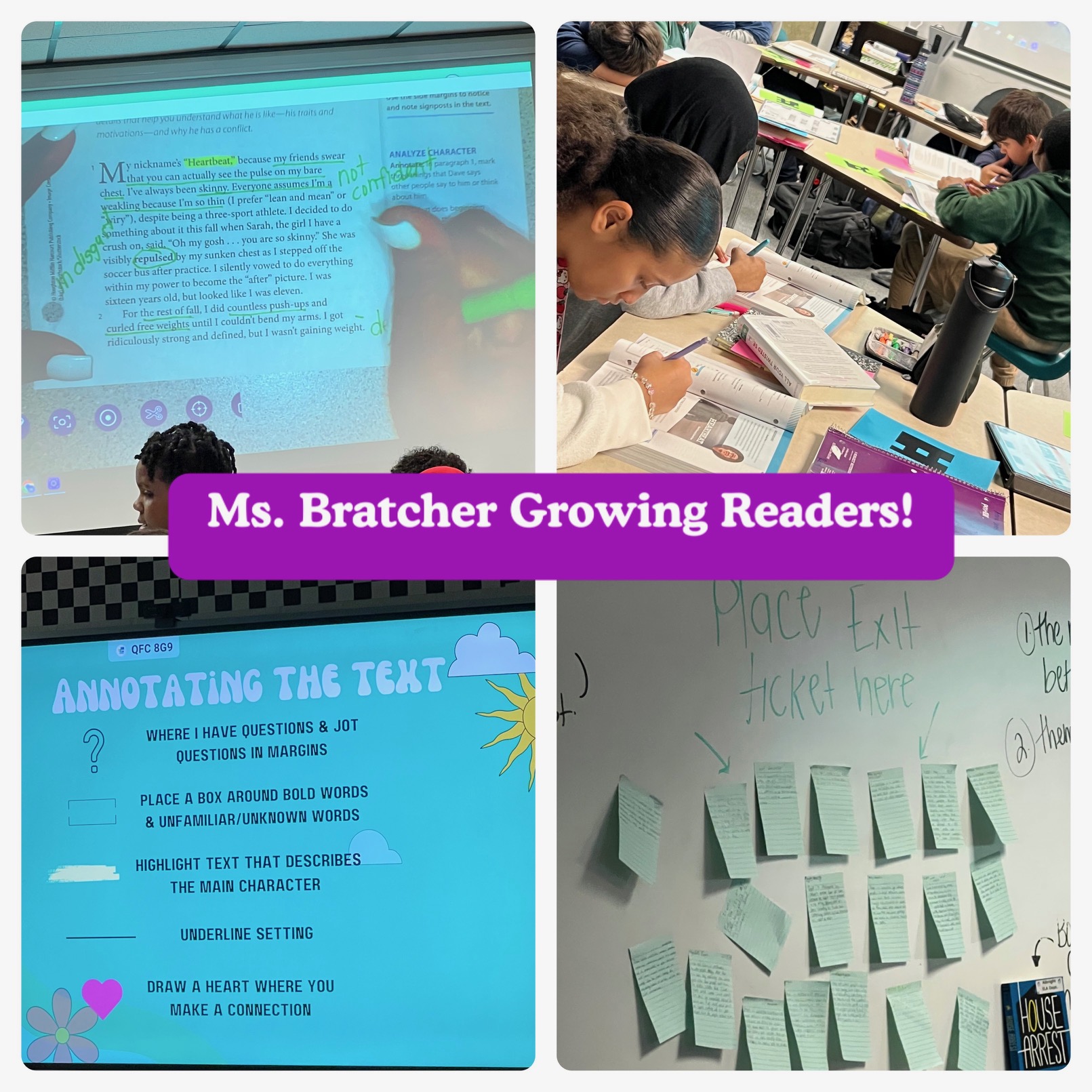 Ms. Bratcher Growing writers