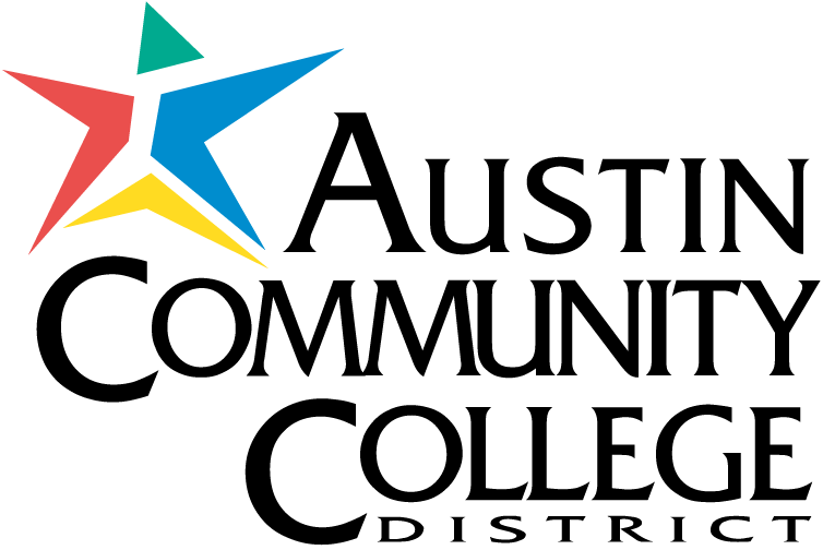 A star with six triangular sections in red, blue, yellow, and green on a black background.