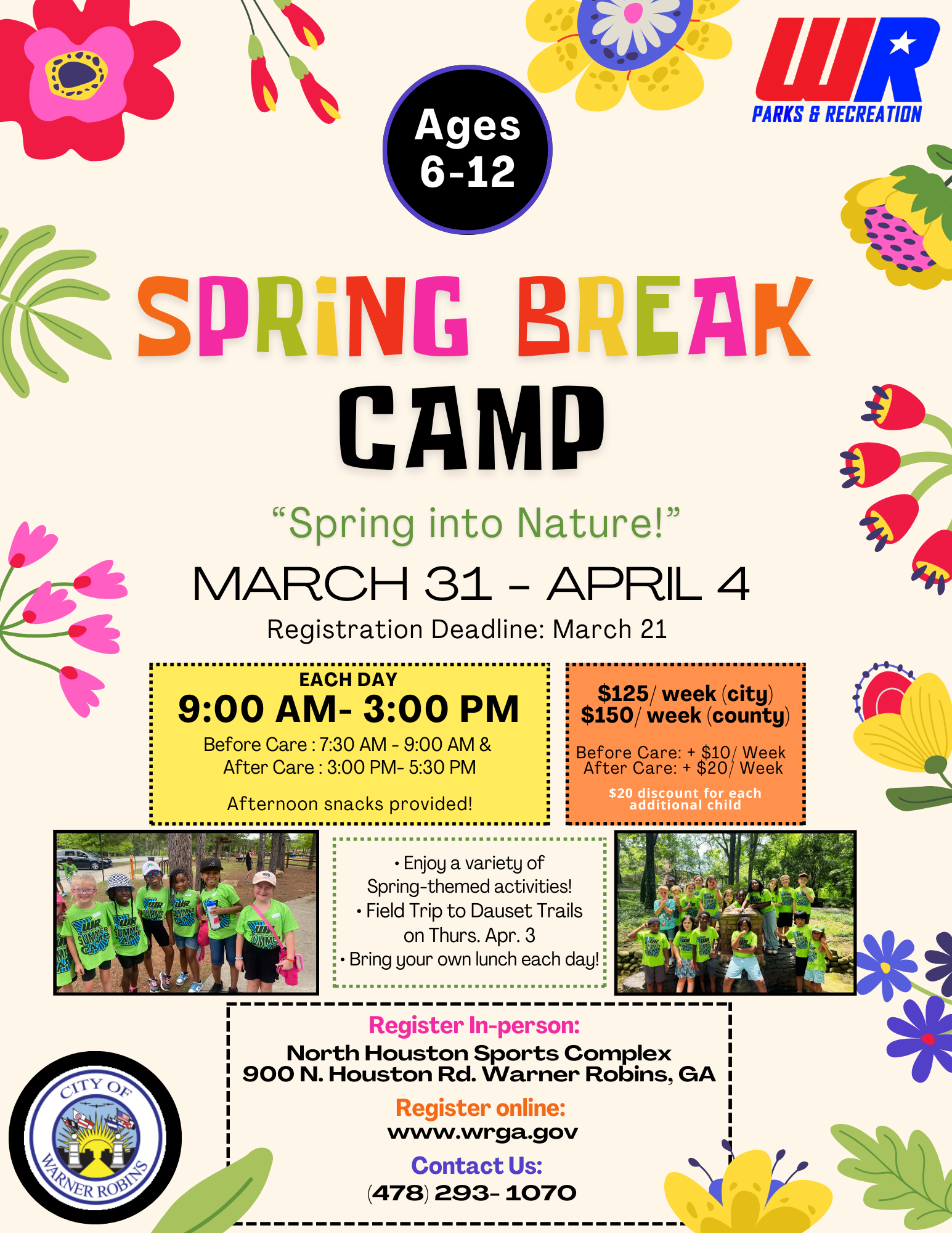 spring break camp