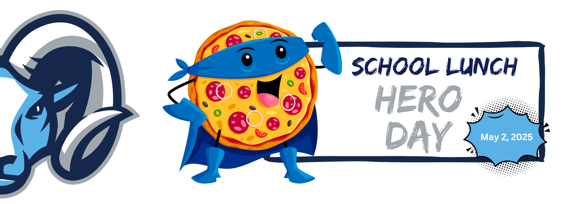 School Lunch Hero Day Banner